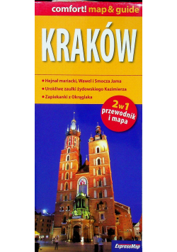 Kraków Miniprzewodnik plan miasta
