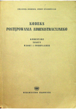 Kodeks postępowania administracyjnego