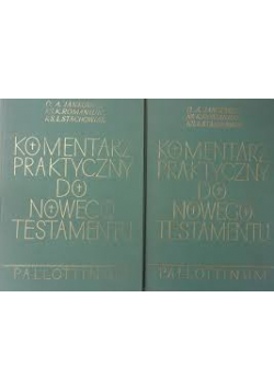 Komentarz praktyczny do Nowego Testamentu II Tomy + Autografy Jankowskiego