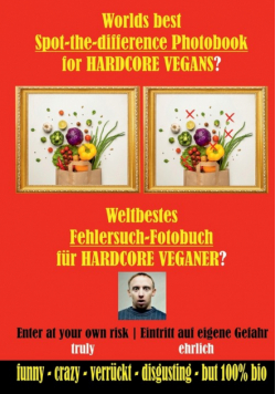 Weltbestes Fehlersuch-Fotobuch für HARDCORE VEGANER?