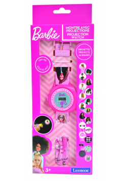 Zegarek cyfrowy z projektorem Barbie Lexibook DMW050BB