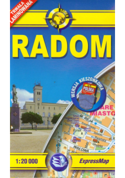 Radom plan miasta 1:20 000