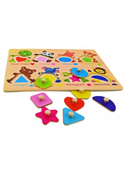 Puzzle figury geometryczne