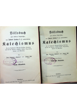 Katechismus 2 tomy 1912 r.