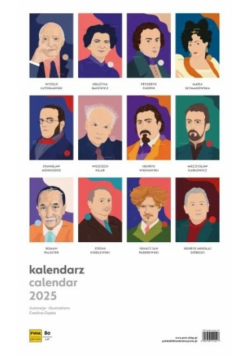 Kalendarz 2025 ścienny