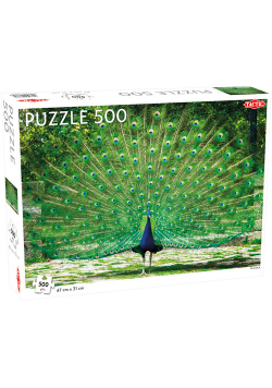 Puzzle Piękny Paw Peacock 500