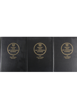 Websters third new international dictionary Tom od I do III