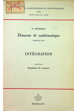Integration chapitre V Integration des mesures