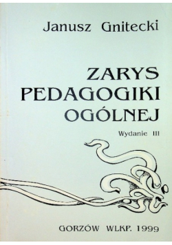 Zarys pedagogiki ogólnej