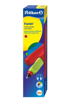 Pióro kulkowe Twist czerwone