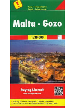 Mapa samochodowa - Malta Gozo 1:30 000