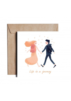 Karnet kw Life Is A Journey MW01