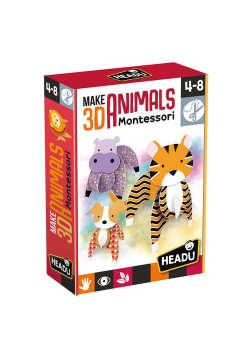 Montessori stwórz zwierzęta 3D