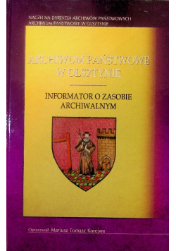 Archiwum Państwowe w Olsztynie.