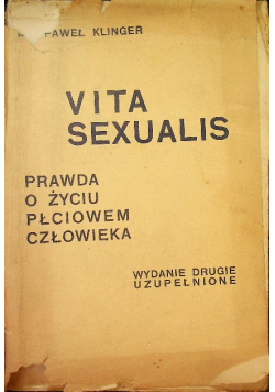Vita sexualis 1930 r.