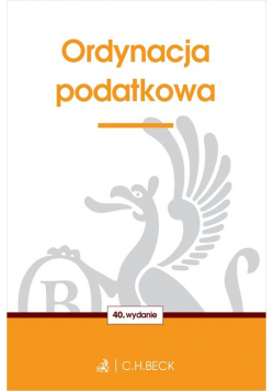 Ordynacja podatkowa