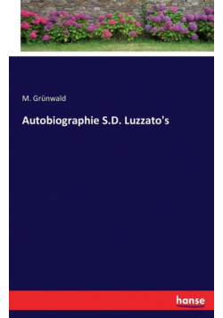 Autobiographie S.D. Luzzato's