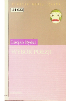 Rydel Wybór poezji