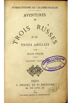 Aventures De Trois Russes 1877 r
