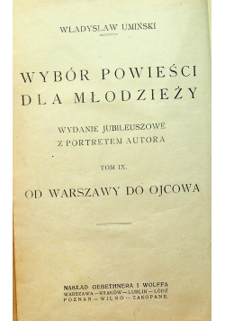 Od Warszawy do Ojcowa