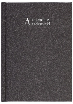 Kalendarz akademicki 2021/2022 A5T Natura czarny