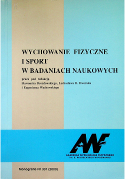Wychowanie fizyczne i sport w badaniach naukowych