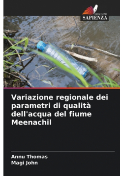 Variazione regionale dei parametri di qualità dell'acqua del fiume Meenachil