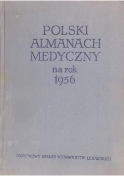 Polski almanach medyczny na rok 1956