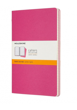 Zestaw 3 zeszytów Cahier Journals 13x21 gładki