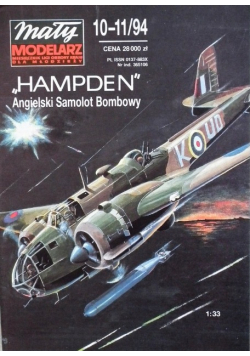 Mały Modelarz Nr 10 i 11 / 94 Angielski samolot bombowy Handley Page Hampden
