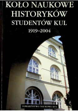Koło naukowe historyków studentów KUL