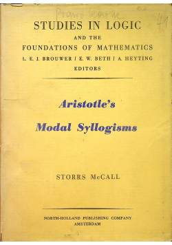 Aristotles Madal Syllogisms