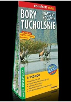 Mapa turystyczna Bory tucholskie 1:150000 wyd.2020