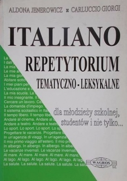 Italiano Repetytorium tematyczno  leksykalne