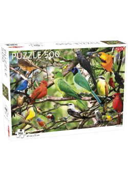 Puzzle Exotic Birds  500