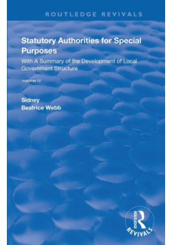 Statutory Authorities for Special Purposes