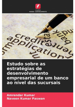 Estudo sobre as estratégias de desenvolvimento empresarial de um banco ao nível das sucursais