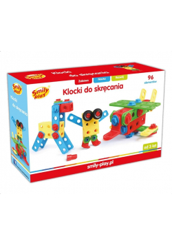Klocki konstrukcyjne 96 elementów