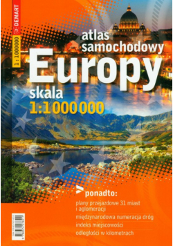 Europa atlas samochodowy 1:1 000 000
