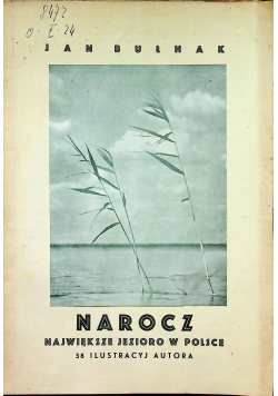 Narocz największe jezioro w Polsce 1935 r.