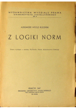 Z Logiki Norm 1947 r.
