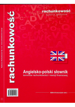 Angielsko polski słownik terminów rachunkowości i rewizji finansowej