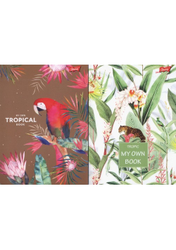 Zeszyt A5 w linie 60 kartek Tropic 10 sztuk mix