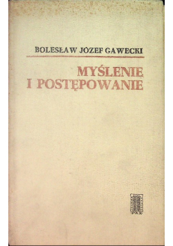 Myślenie i postępowanie