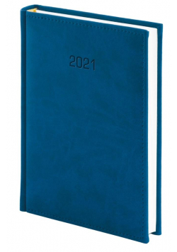 Kalendarz 2021 A5 Dzienny Vivella Granatowy