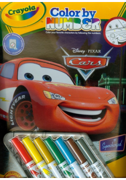 Crayola: Kolorowanie po numerach: Disney Cars