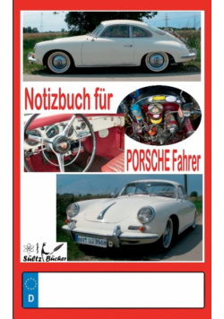 Notizbuch für Porsche-Fahrer