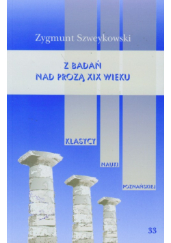 Z badań nad prozą XIX wieku