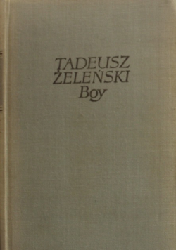 Żeleński Pisma Tom 1 Słówka