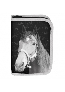 Piórnik b.w. Horse PP19KO-001BW PASO